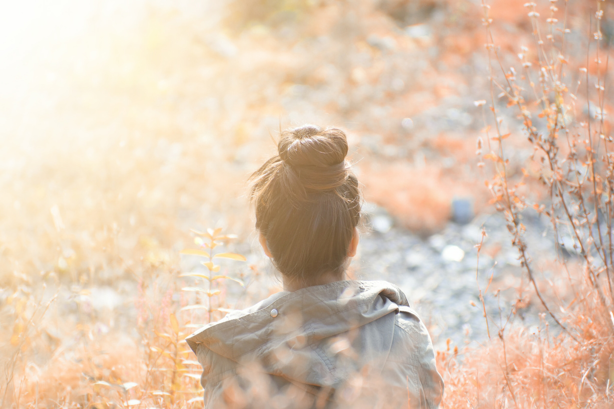 Woman In A Bun